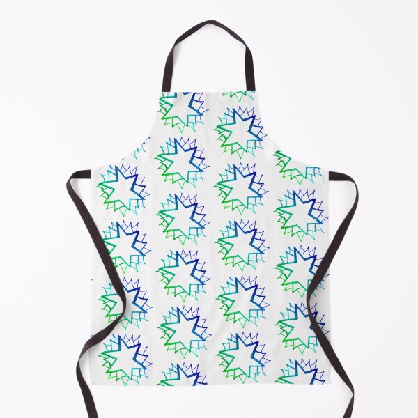 Item preview, Blue green star hand drawing | Blue green star pattern designed and sold by lausn.
