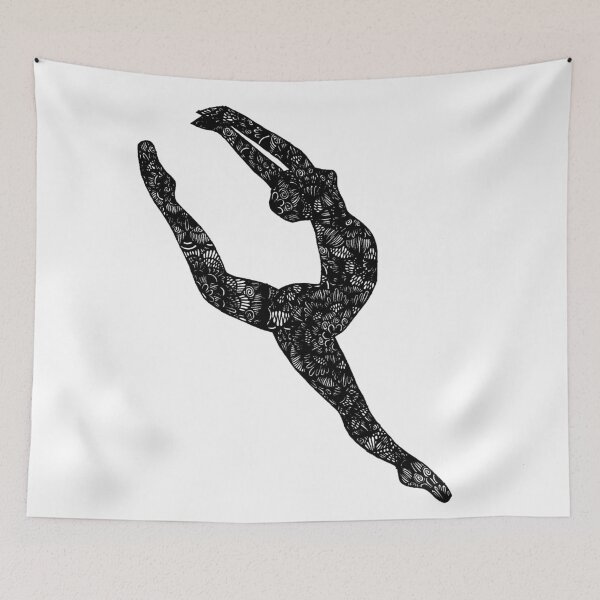 Item preview, Zentangle Dancer designed and sold by Carina Kay.