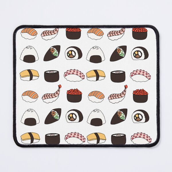 Item preview, Japanese Sushi Pattern Design designed and sold by constellia.