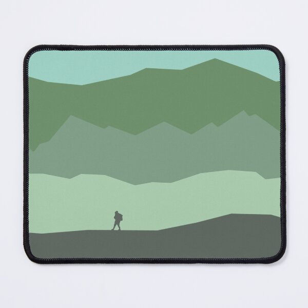Item preview, Backpacker in the Mountains designed and sold by Natural-Habitat.