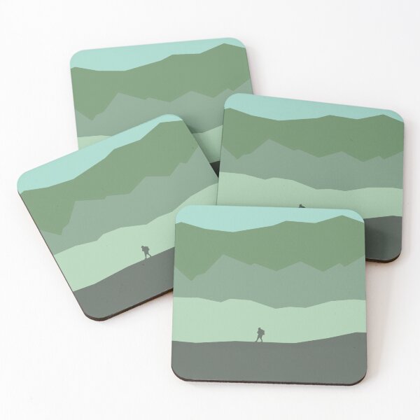 Item preview, Backpacker in the Mountains designed and sold by Natural-Habitat.