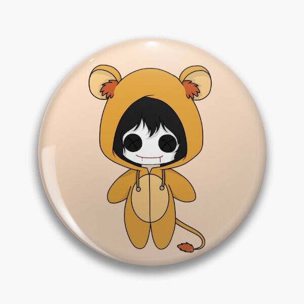 Item preview, creepypasta bloody painter lion costum doll designed and sold by EveryCuteThings.
