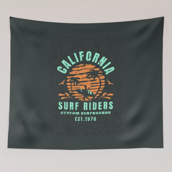 Item preview, california surf riders summer design designed and sold by ketkidesign.