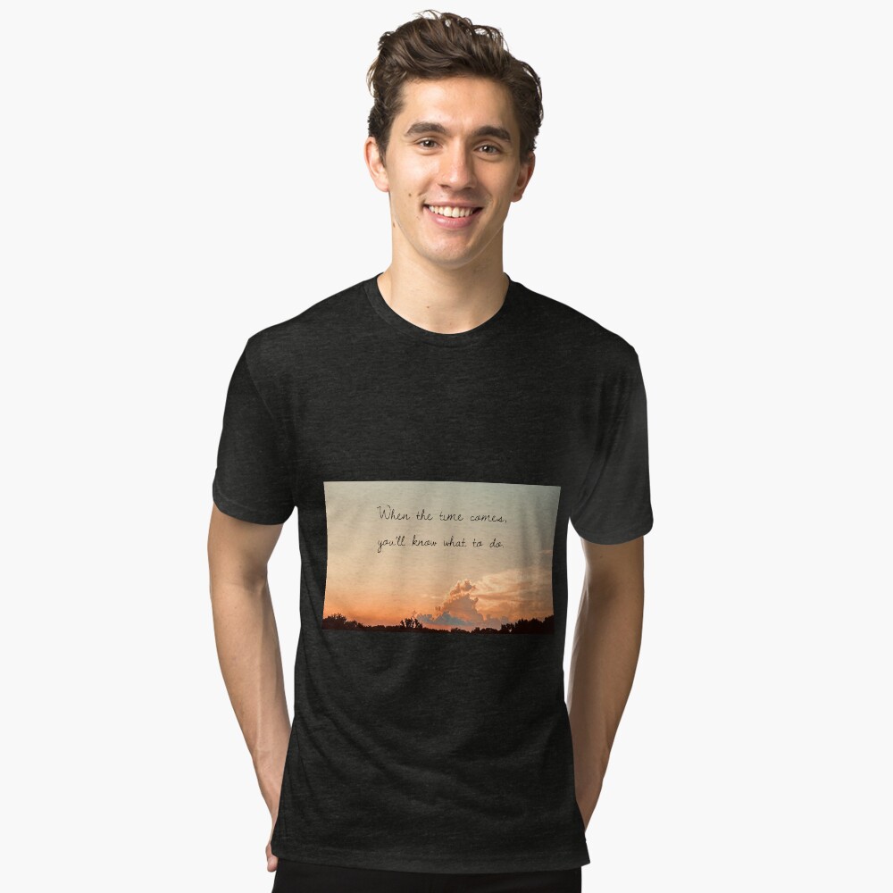 Item preview, Tri-blend T-Shirt designed and sold by stillnessgifts.