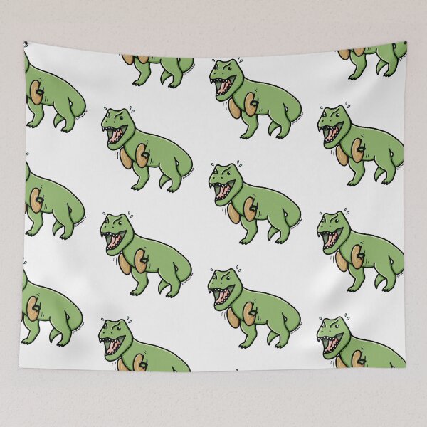 Item preview, T. rex playing cymbals designed and sold by scrambledpegs.
