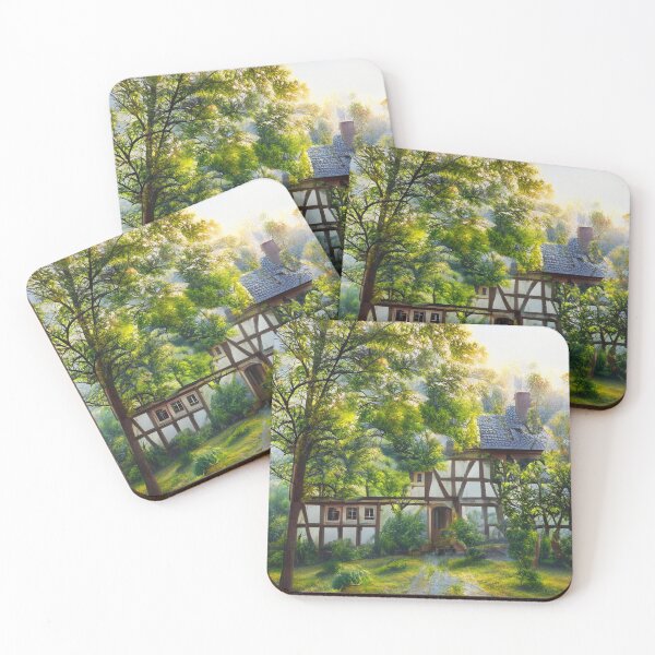 Item preview, Bergisches half-timbered house designed and sold by VisionaryAI.