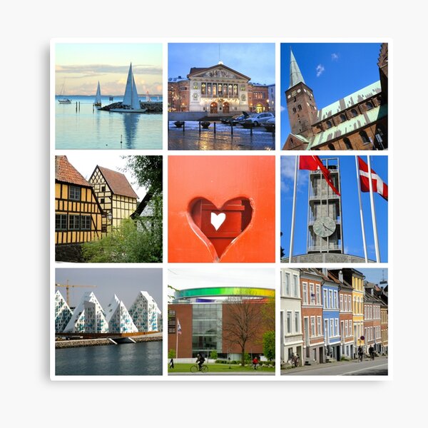 Aarhus Canvas Print