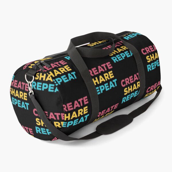 Item preview, Create Share Repeat Content Creator Vintage Text designed and sold by wenjunior.