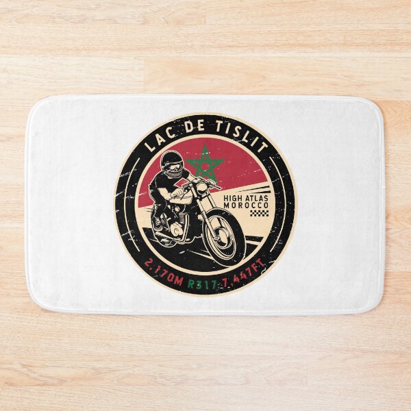 Item preview, Lac de Tislit | Morocco | Motorcycle designed and sold by KrisSidDesigns.
