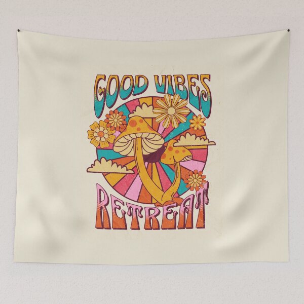 Item preview, good vibes retreat summer design designed and sold by ketkidesign.