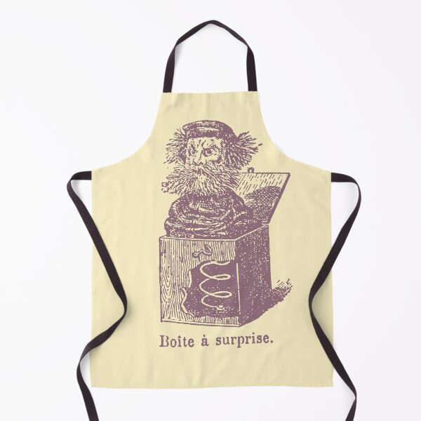 Item preview, Jack in the Box - Boite a surprise - Vintage Dictionary Illustration designed and sold by Birdbrook Academy.