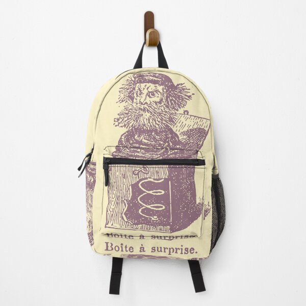 Item preview, Jack in the Box - Boite a surprise - Vintage Dictionary Illustration designed and sold by Birdbrook Academy.