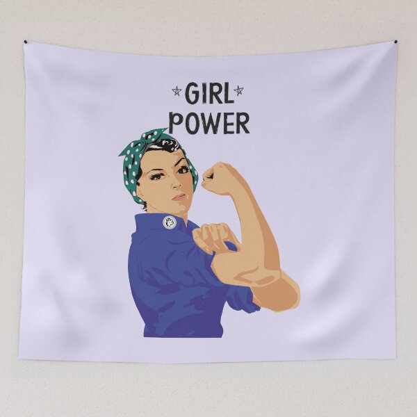 Item preview, Girl power t shirt, girl power masks, girl power phone cases, girl power hat, girl power clothing, girl power hoodie, girl power stickers  designed and sold by Poussyarts.