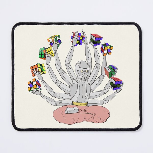 Item preview, Rubik Cube Many-Armed God designed and sold by trendingatees.
