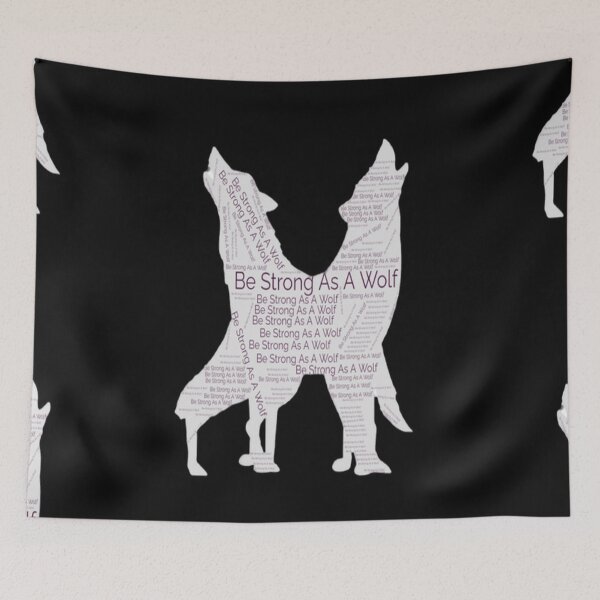 Item preview,  Be Strong As A Wolf  designed and sold by MckinleyArt.
