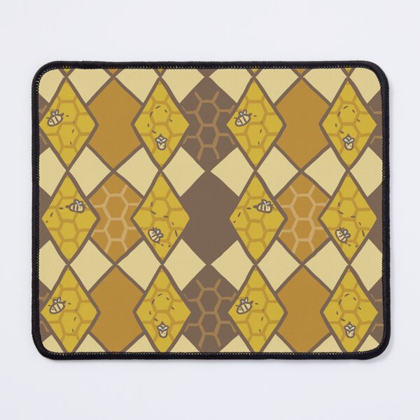 Item preview, Bee Themed Geometric Pattern designed and sold by PinniPetal.