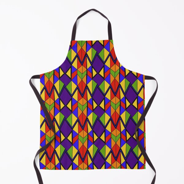 Item preview, A colorful Geometrically abstracted triangular design  designed and sold by The Onboard  Artist.