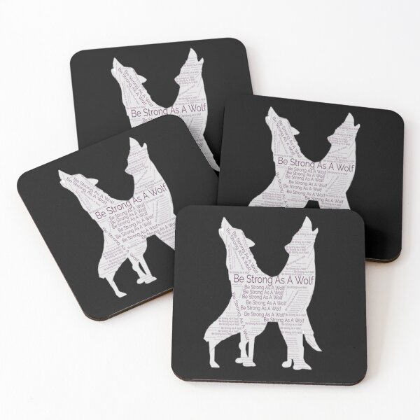 Item preview,  Be Strong As A Wolf  designed and sold by MckinleyArt.