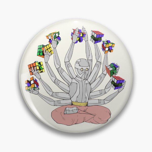 Item preview, Rubik Cube Many-Armed God designed and sold by trendingatees.