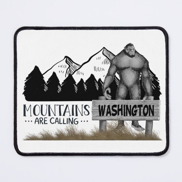 Item preview, Hilarious and Silly Washington Bigfoot Design designed and sold by jglawson676.