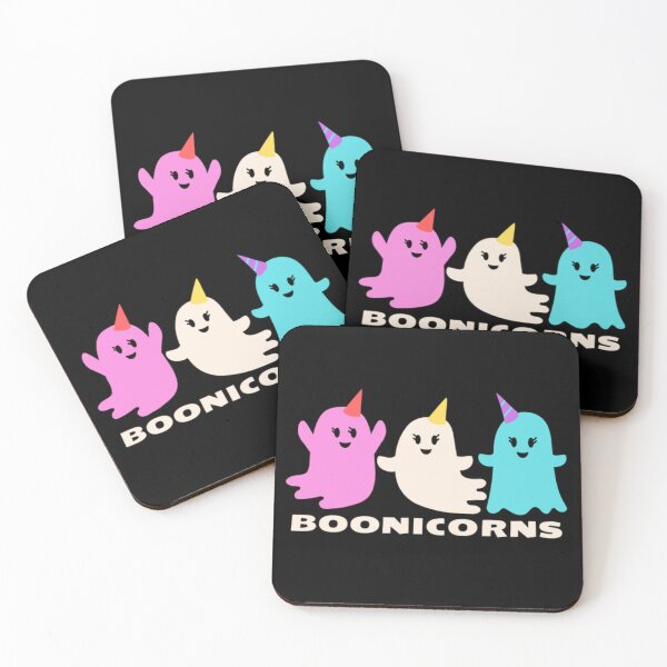Item preview, Boonicorns ghost and unicorns friends Halloween Cute Ghosts designed and sold by My-Queens-Store.