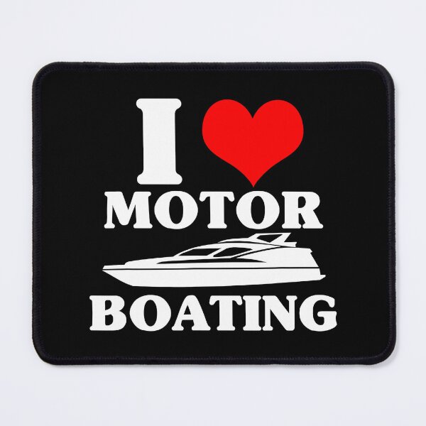 Item preview, I Love Motor Boating Funny Boater designed and sold by Bemumd-art.
