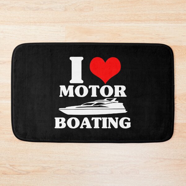 Item preview, I Love Motor Boating Funny Boater designed and sold by Bemumd-art.