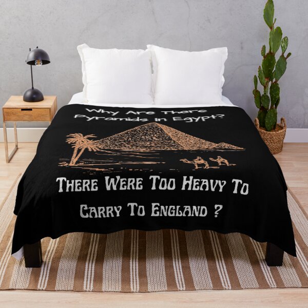 Item preview, why are there pyramids in Egypt there were too heavy to carry to England designed and sold by Norstyle.