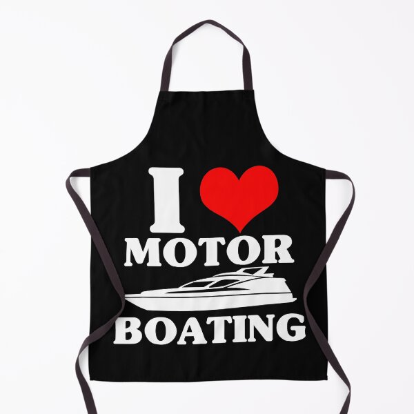 Item preview, I Love Motor Boating Funny Boater designed and sold by Bemumd-art.