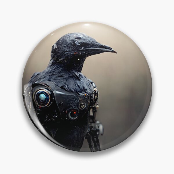 Item preview, Robo-Raven designed and sold by DarkAgeArt.