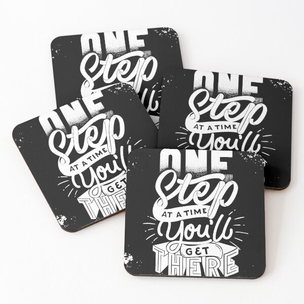 Item preview, ONE Step You'll AT A TIME You'll GET THERE designed and sold by ImeshArtworks.