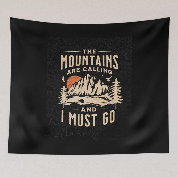 Item preview, the montains are calling for you design designed and sold by ketkidesign.