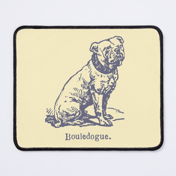Item preview, Bulldog - Bouledouge - Vintage Dictionary Illustration designed and sold by Birdbrook Academy.