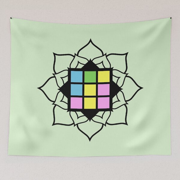 Item preview, Rubik Cube Lotus designed and sold by trendingatees.