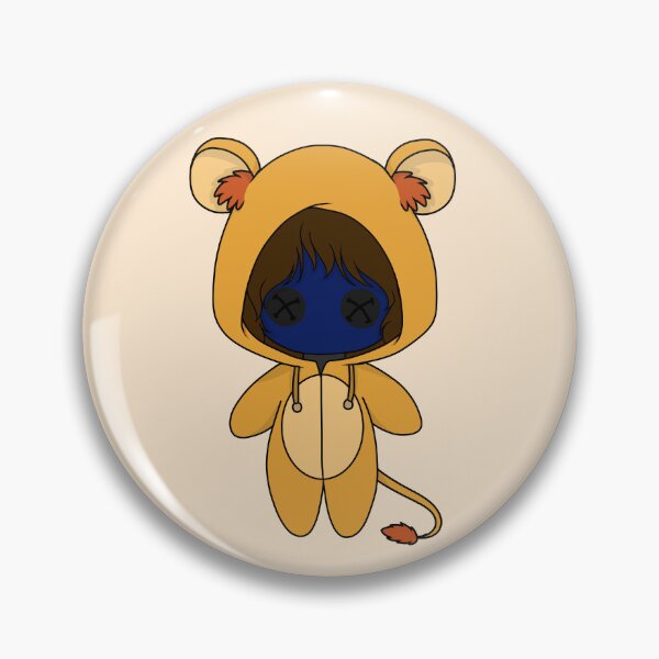 Item preview, creepypasta eyeless jack lion costume doll  designed and sold by EveryCuteThings.