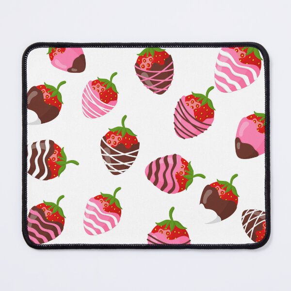 Item preview, Chocolate Strawberries Pattern designed and sold by HelloLoriDesign.