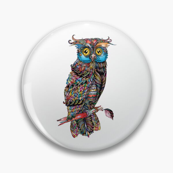 Item preview, Colorful Owl Digital Design designed and sold by Thonja.
