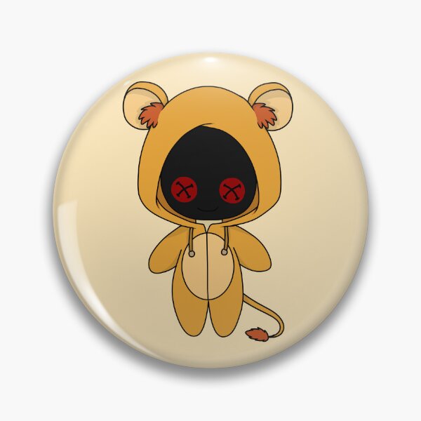 Item preview, creepypasta hoodie lion costume doll designed and sold by EveryCuteThings.