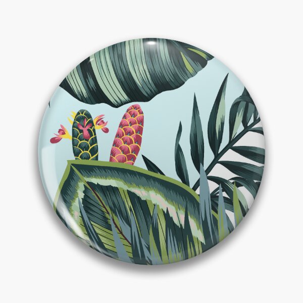 Item preview, Tropicales exotic pattern design. designed and sold by PINKLINEN.