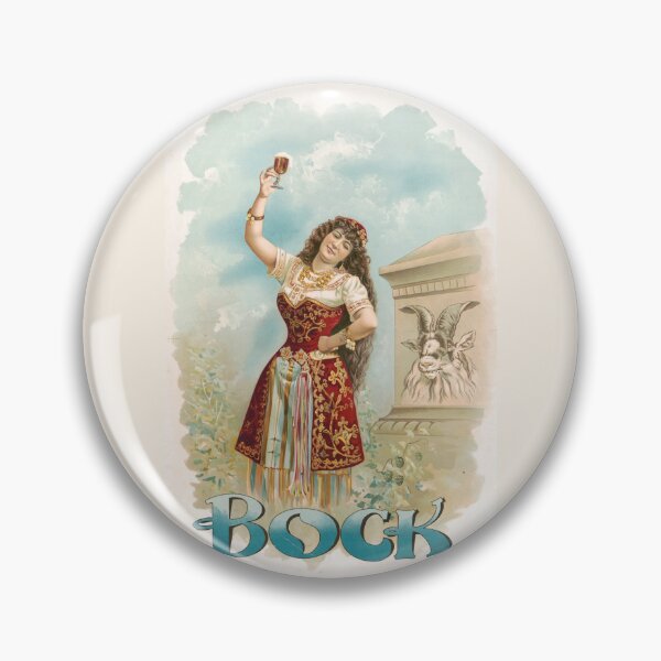 Artikelvorschau, Vintage Bock Bier Poster,Bock Miranda no Jerome Schile -Vintage Ziege Poster-Bock Bier entworfen und verkauft von TeeARTHY.