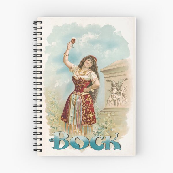 Item preview,  Vintage Bock Beer Poster,Bock Miranda no Jerome Schile -Vintage goat Poster-Bock Beer designed and sold by TeeARTHY.