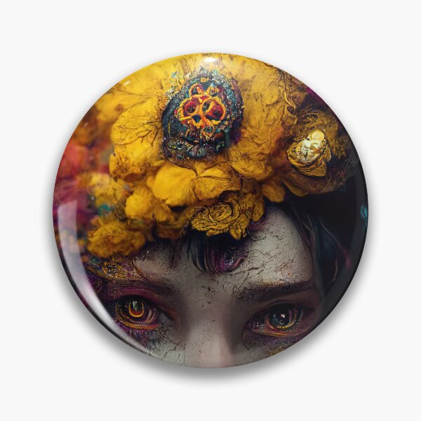Item preview, A fantasy woman in the midst of colorful flowers in a magical enchanted place. designed and sold by savagerus.