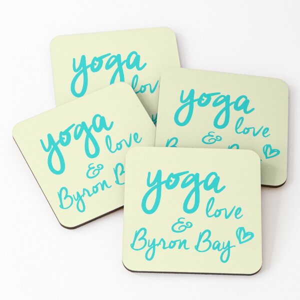 Item preview, Yoga, Love & Byron Bay designed and sold by slimbirdy.