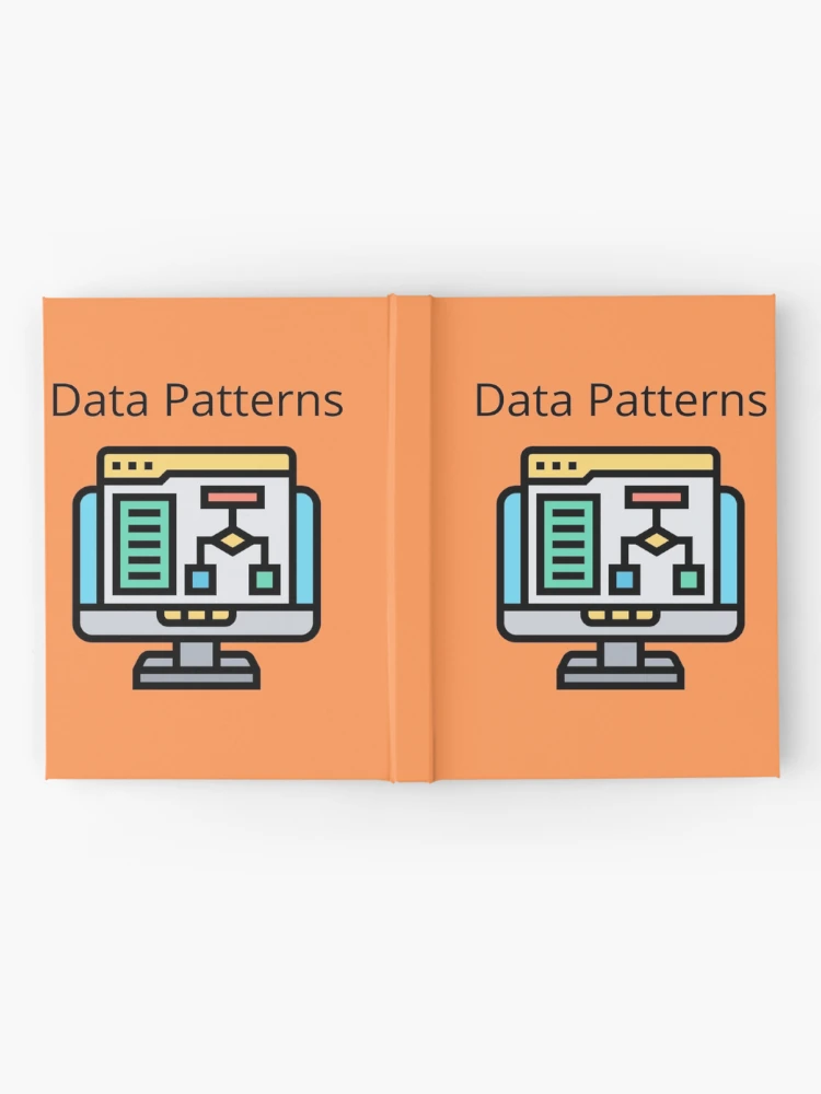Thumbnail 2 of 3, Journal, Data Patterns designed and sold by UpcomingTech.