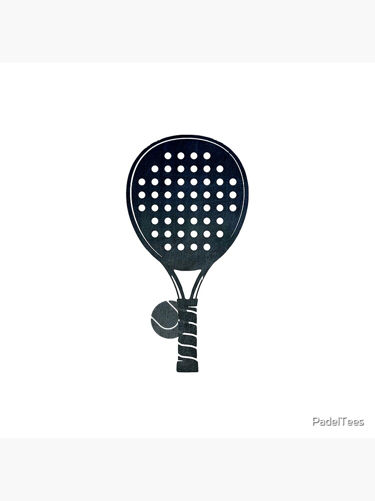 The parts of a padel racket