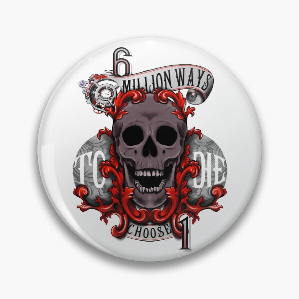 Item preview, 6M ways to die choose one (red) designed and sold by FattoAMano.