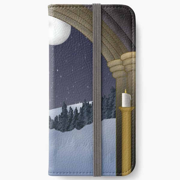 Winter Night iPhone Wallet