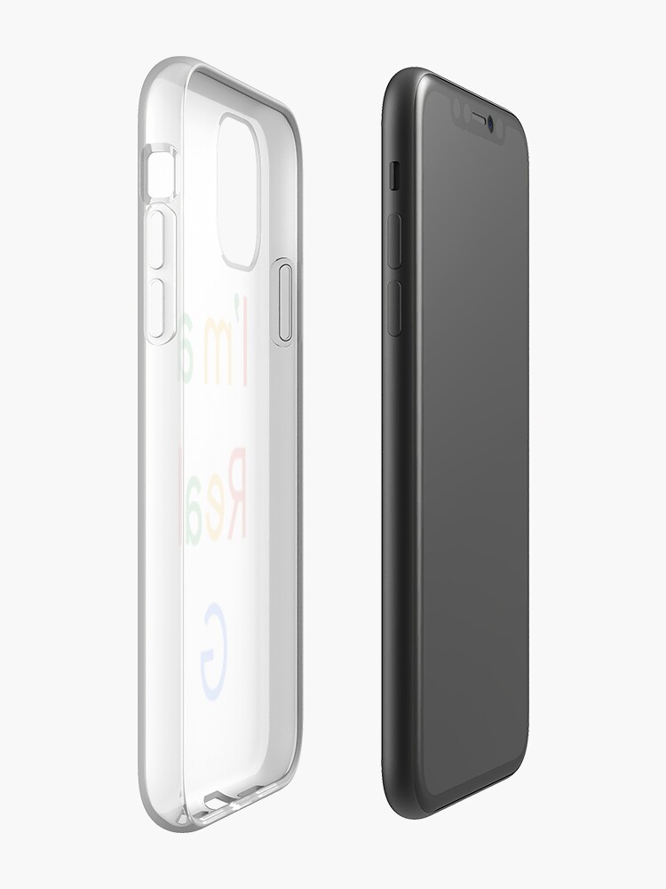 Coque iPhone « Je suis un vrai G », par Doctor808