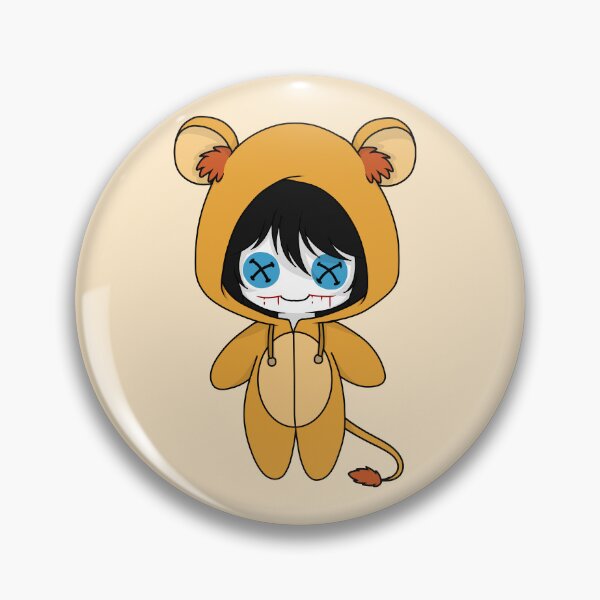Item preview, creepypasta jeff the killer lion costume doll designed and sold by EveryCuteThings.