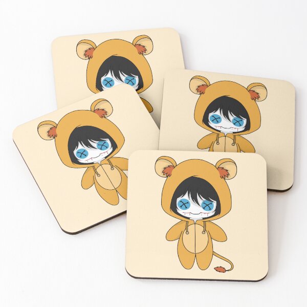 Item preview, creepypasta jeff the killer lion costume doll designed and sold by EveryCuteThings.